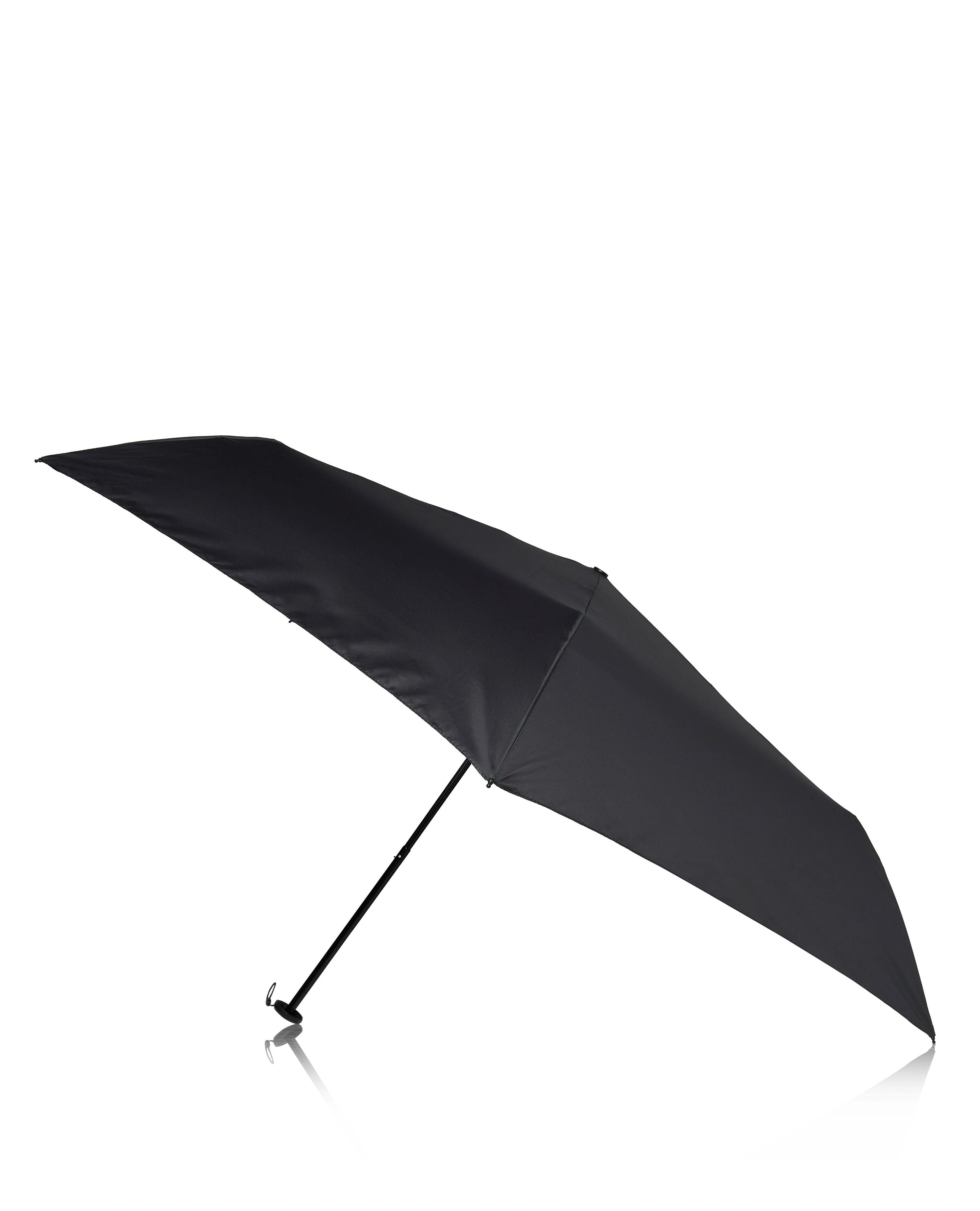 Le Parapluie Noir Aerolite: L'Élégance Sombre Défie la Pluie avec Style et Légèreté Française.